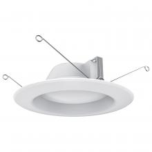  S39313 - 7.2 Watt LED Downlight Retrofit; 5-6 Inches; 3000K; 120 Volt; White Finish