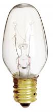  S4725 - 7 Watt C7 Incandescent; Clear; 3000 Average rated hours; 35 Lumens; Candelabra base; 120 Volt;