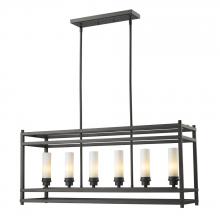  181-6 - 6 Light Linear Chandelier