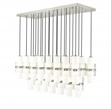  1946P-23L-BN - 23 Light Linear Chandelier