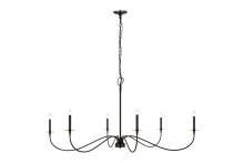  2301-63MB - 6 Light Chandelier