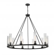  3031-10BRZ - 10 Light Chandelier