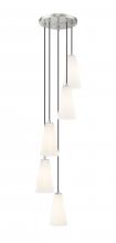  3043P6-5R-BN - 5 Light Chandelier