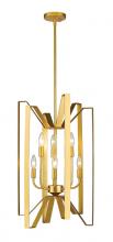  4000-6PMG - 6 Light Chandelier