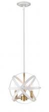  463-12HWH-OBR - 3 Light Pendant