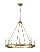  482R-8OBR - 8 Light Chandelier