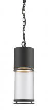  553CHB-BK-LED - 1 Light Outdoor Chain Mount Ceiling Fixture