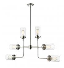  617-6PN - 6 Light Chandelier