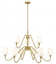  7509-9-46MGLD - 9 Light Chandelier