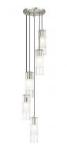  824P-5R-BN - 5 Light Chandelier