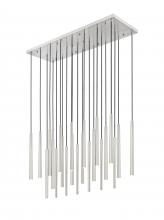  919MP24-23L-BN-LED - 23 Light Linear Chandelier