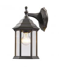  T21-ORB - 1 Light Outdoor Wall Light