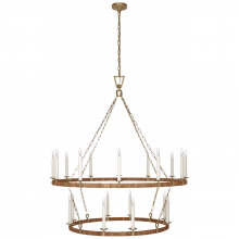  CHC 5882AB/NRT - Darlana Extra Large Two Tier Chandelier