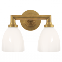  SL 2842HAB-WG - Wilton Double Bath Light