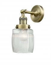  203-AB-G302-LED - Colton - 1 Light - 6 inch - Antique Brass - Sconce