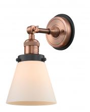  203BP-ACBK-G61 - Cone - 1 Light - 6 inch - Antique Copper - Sconce