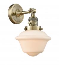  203SW-AB-G531-LED - Oxford - 1 Light - 8 inch - Antique Brass - Sconce