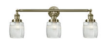  205-AB-G302-LED - Colton - 3 Light - 32 inch - Antique Brass - Bath Vanity Light