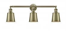  205-AB-M9-AB-LED - Addison - 3 Light - 32 inch - Antique Brass - Bath Vanity Light