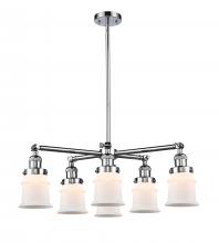  207-6CR-PC-G181S - Small Canton 6 Light Chandelier