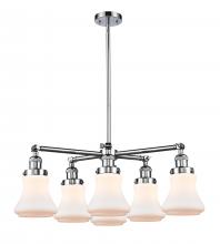  207-6CR-PC-G191 - Bellmont 6 Light Chandelier