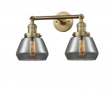  208-BB-G173-LED - Fulton - 2 Light - 17 inch - Brushed Brass - Bath Vanity Light