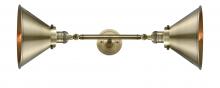  208L-AB-M10-AB-LED - Briarcliff - 2 Light - 10 inch - Antique Brass - Bath Vanity Light