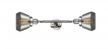  208L-PN-G173-LED - Fulton - 2 Light - 7 inch - Polished Nickel - Bath Vanity Light