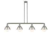  214-SN-HFS-61-SN-LED - Hampden - 4 Light - 52 inch - Brushed Satin Nickel - Stem Hung - Island Light