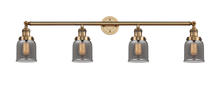  215-BB-G53 - Bell - 4 Light - 42 inch - Brushed Brass - Bath Vanity Light