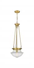  221-1P-SG-G542 - Oxford - 1 Light - 12 inch - Satin Gold - Pendant