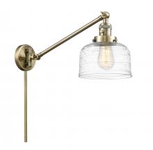  237-AB-G713-LED - Bell - 1 Light - 8 inch - Antique Brass - Swing Arm