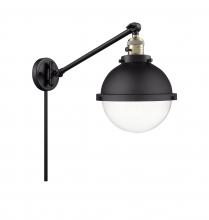  237-BAB-HFS-82-BK-LED - Hampden - 1 Light - 9 inch - Black Antique Brass - Swing Arm