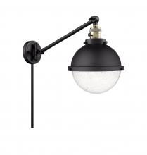  237-BAB-HFS-84-BK-LED - Hampden - 1 Light - 9 inch - Black Antique Brass - Swing Arm