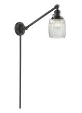  237-OB-G302-LED - Colton - 1 Light - 8 inch - Oil Rubbed Bronze - Swing Arm