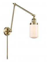  238-AB-G311-LED - Dover - 1 Light - 5 inch - Antique Brass - Swing Arm