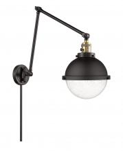  238-BAB-HFS-84-BK-LED - Hampden - 1 Light - 9 inch - Black Antique Brass - Swing Arm