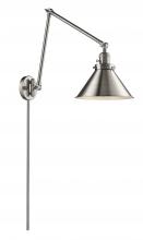  238-SN-M10-LED - Briarcliff - 1 Light - 10 inch - Brushed Satin Nickel - Swing Arm