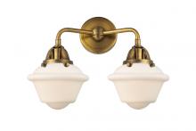  288-2W-BB-G531-LED - Oxford - 2 Light - 16 inch - Brushed Brass - Bath Vanity Light