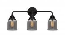  288-3W-BK-G53-LED - Bell - 3 Light - 23 inch - Matte Black - Bath Vanity Light