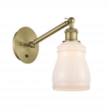  317-1W-AB-G391-LED - Ellery - 1 Light - 5 inch - Antique Brass - Sconce