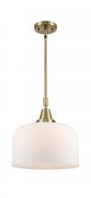  447-1S-AB-G71-L-LED - Bell - 1 Light - 12 inch - Antique Brass - Mini Pendant