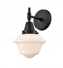  447-1W-BK-G531-LED - Oxford - 1 Light - 8 inch - Matte Black - Sconce