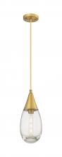  450-1P-BB-G450-6CL - Malone - 1 Light - 6 inch - Brushed Brass - Pendant