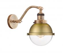  515-1W-BB-HFS-62-BB-LED - Hampden - 1 Light - 7 inch - Brushed Brass - Sconce