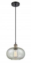  516-1P-BAB-G249 - Gorham - 1 Light - 10 inch - Black Antique Brass - Cord hung - Mini Pendant