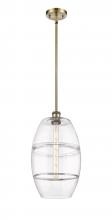  516-1S-AB-G557-10CL - Vaz - 1 Light - 10 inch - Antique Brass - Mini Pendant