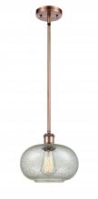  516-1S-AC-G249 - Gorham - 1 Light - 10 inch - Antique Copper - Mini Pendant