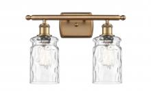  516-2W-BB-G352-LED - Candor - 2 Light - 15 inch - Brushed Brass - Bath Vanity Light