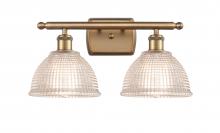  516-2W-BB-G422-LED - Arietta - 2 Light - 18 inch - Brushed Brass - Bath Vanity Light